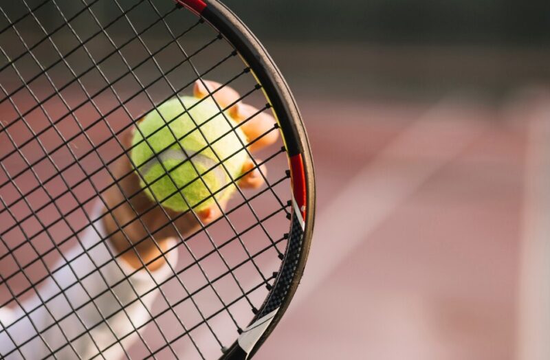 Sweet Spot on a Tennis Racket